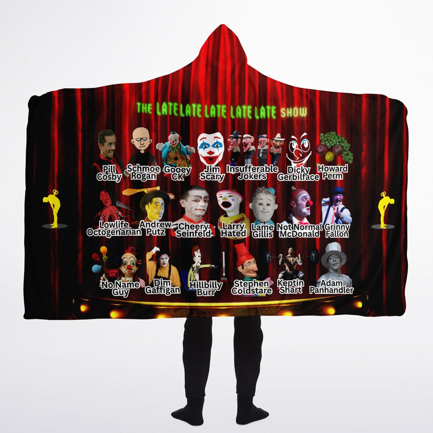 Comedy Fan Sherpa Blanket