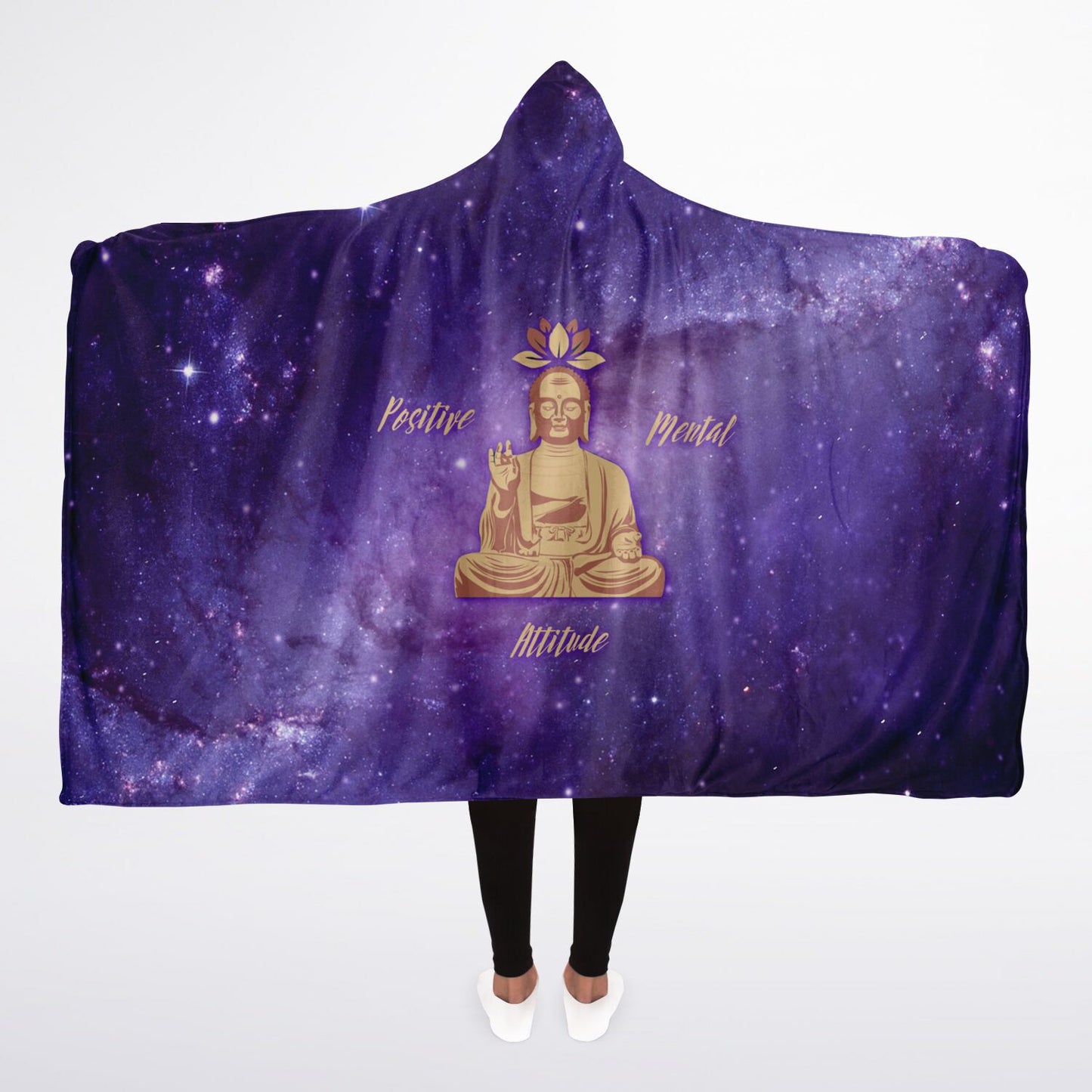 Positive Mental Attitude Sherpa Blanket