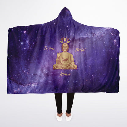Positive Mental Attitude Sherpa Blanket
