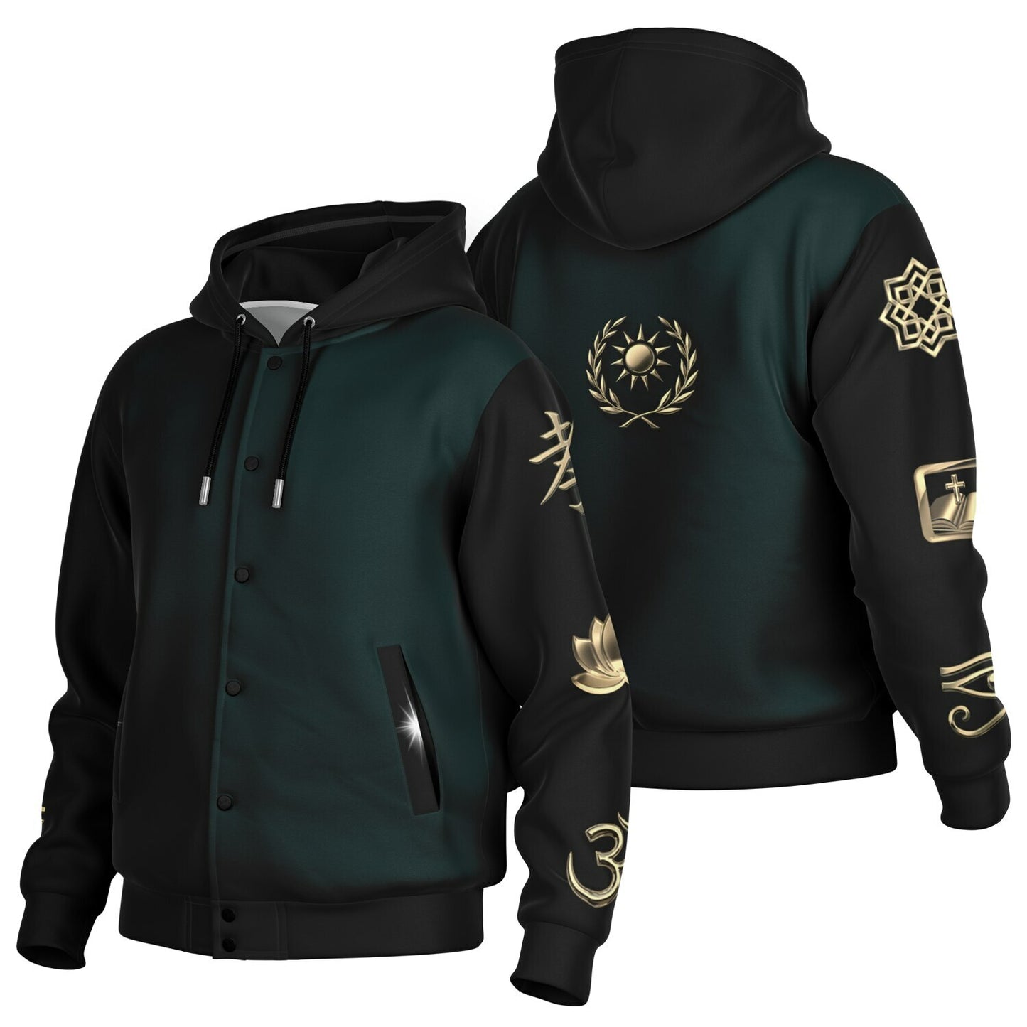 Hoodie Jacket AOP