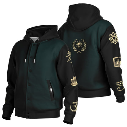 Hoodie Jacket AOP