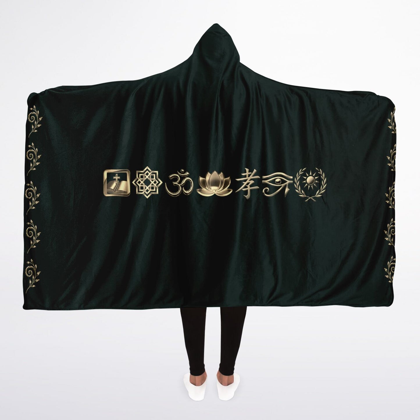 Ancient Wisdom Sherpa Blanket