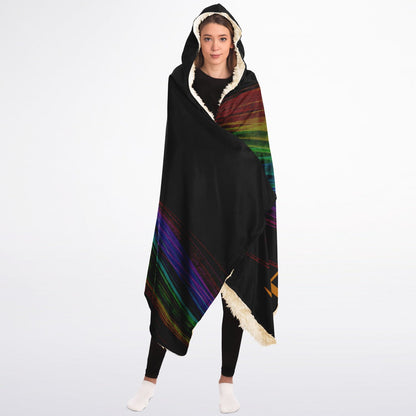 Graphic Designer Sherpa Blanket