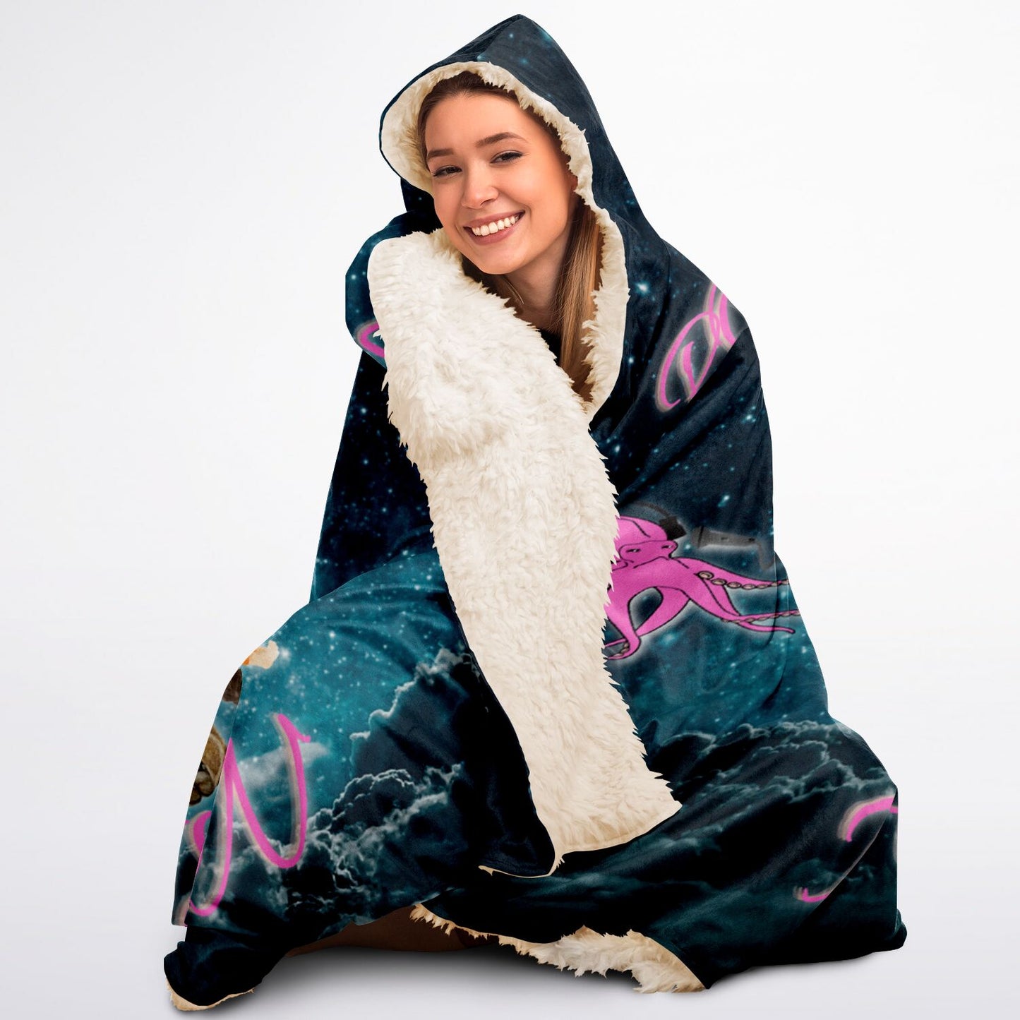 Podcast Fan Sherpa Blanket