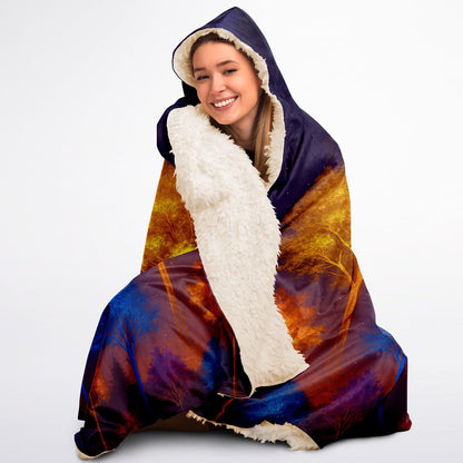 People Ops Garden Sherpa Blanket