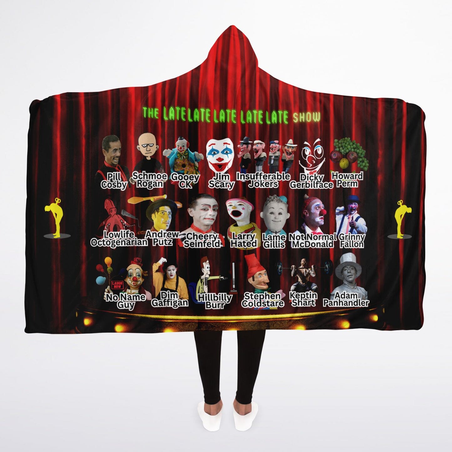 Comedy Fan Sherpa Blanket