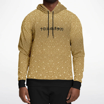 Athletic Hoodie - AOP Gold