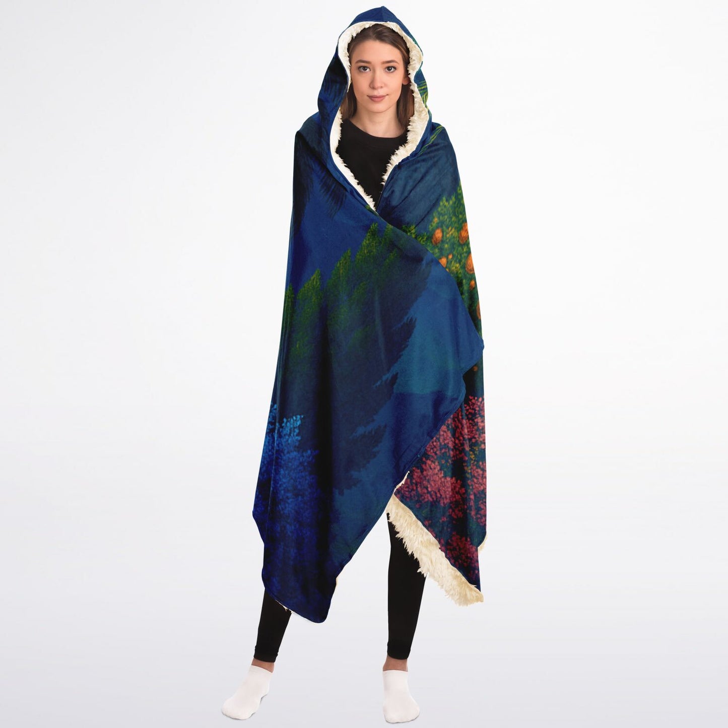 People Ops Garden Sherpa Blanket