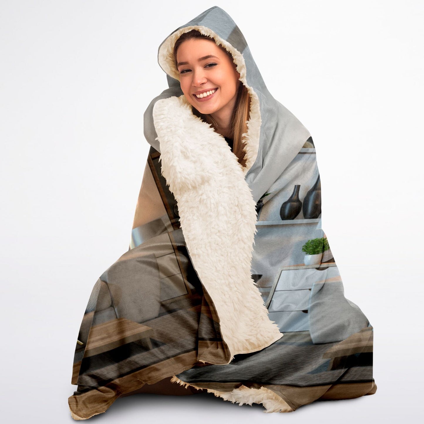 Interior Designer Sherpa Blanket
