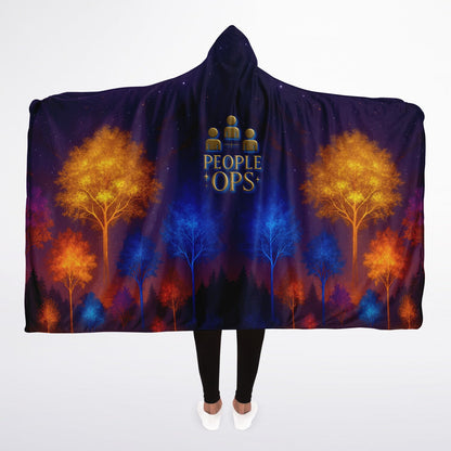 People Ops Garden Sherpa Blanket