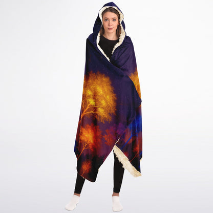 People Ops Garden Sherpa Blanket