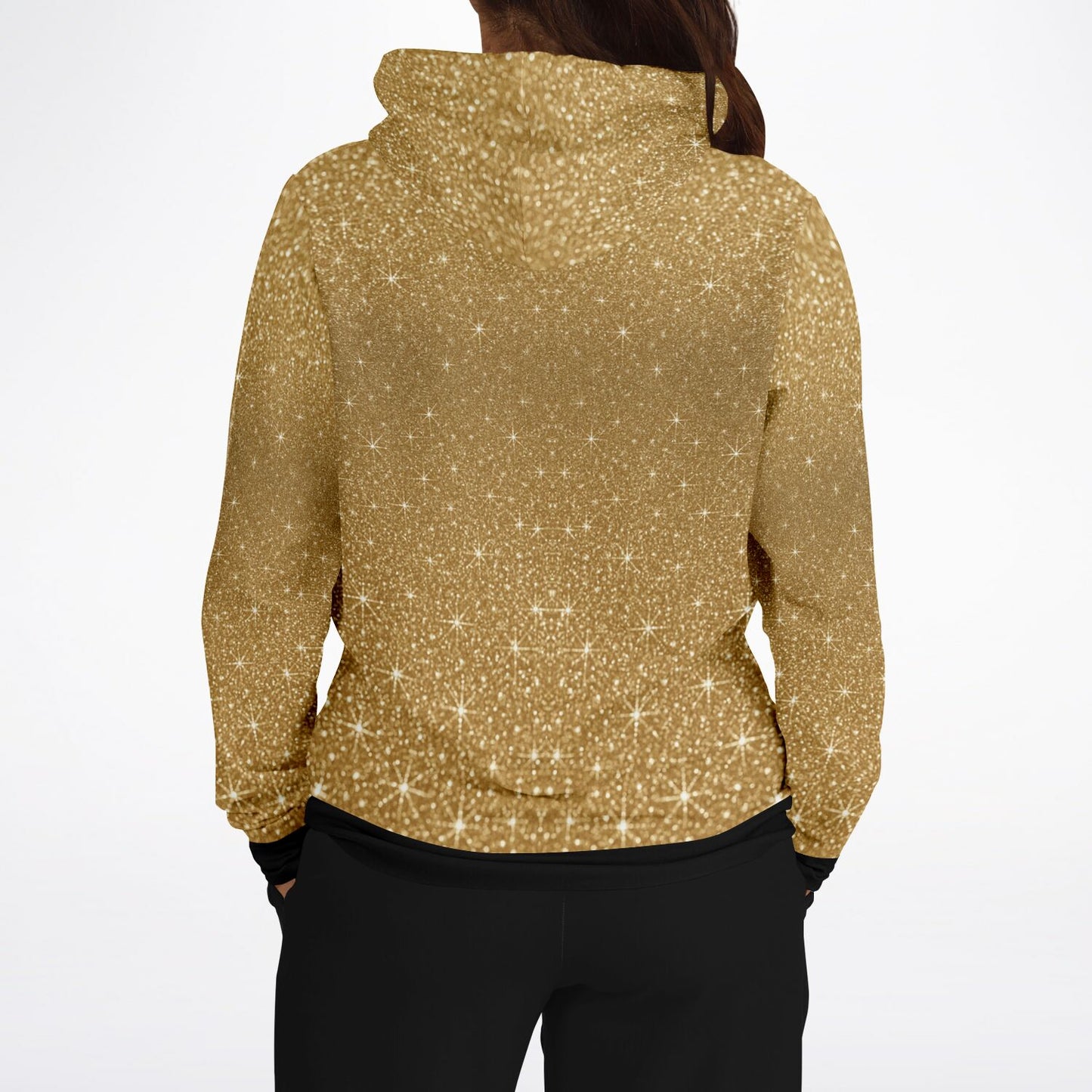 Athletic Hoodie - AOP Gold
