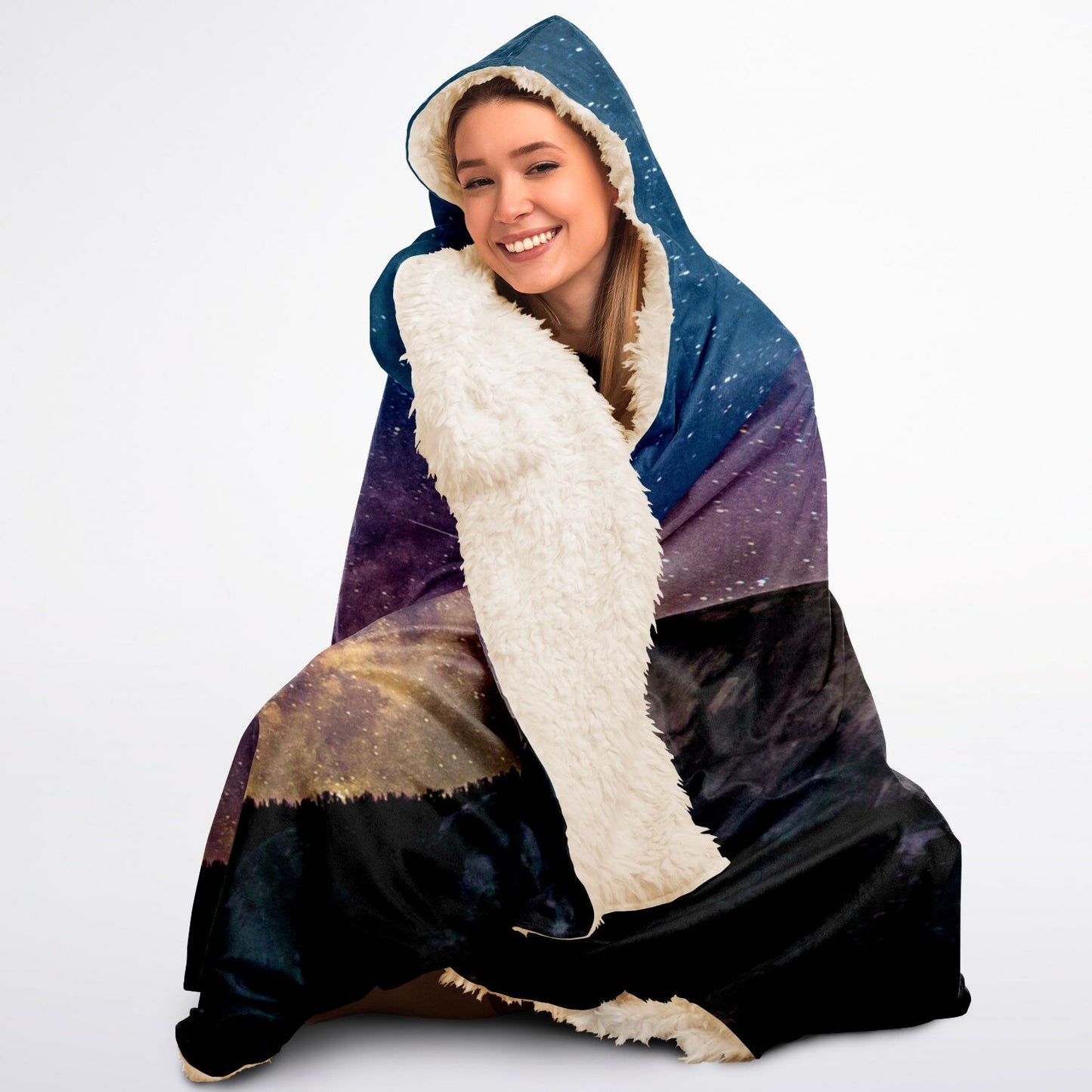 Ancient China Sherpa Blanket