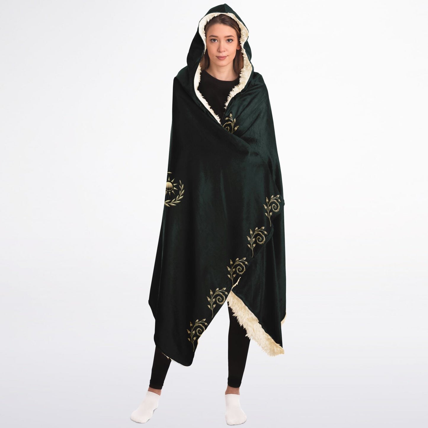 Ancient Wisdom Sherpa Blanket